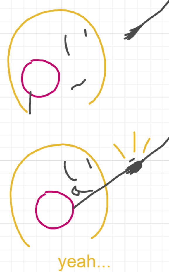 A panel from I've Been Everywhere, Man, episode nine of the Board Boards object show by Furretwalk/WalkingFurret.